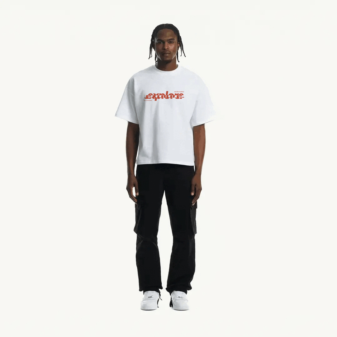 T-SHIRTS BLANC OVERSIZED inarretable.