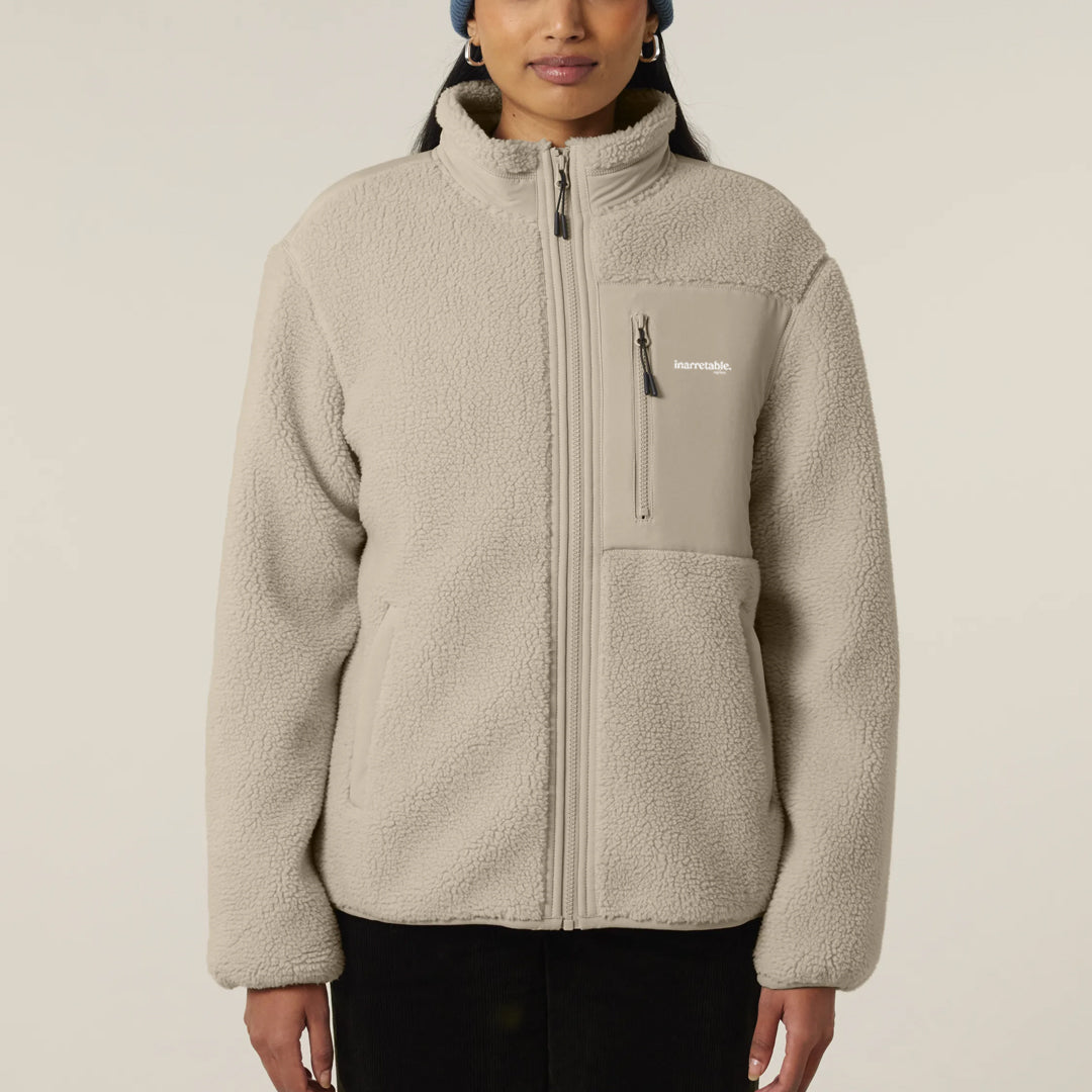 VESTE SHERPA UNISEXE CRÈME NoCase.