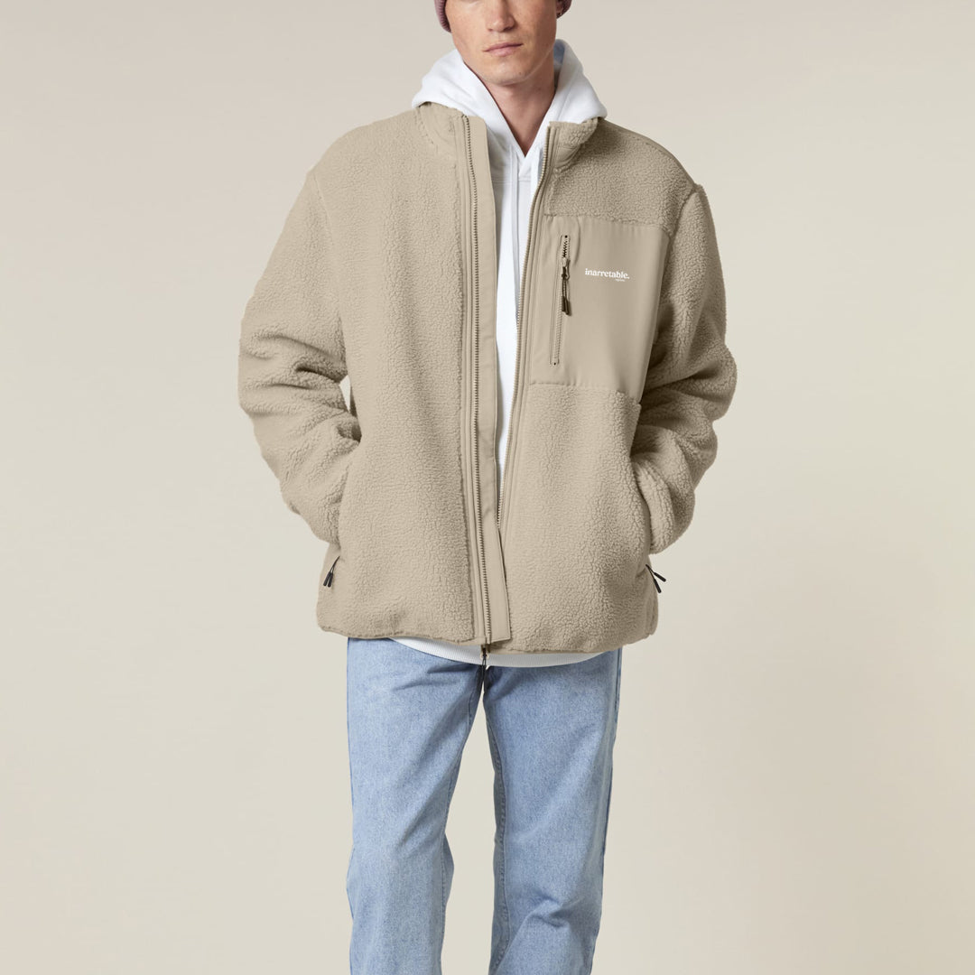 VESTE SHERPA UNISEXE CRÈME NoCase.