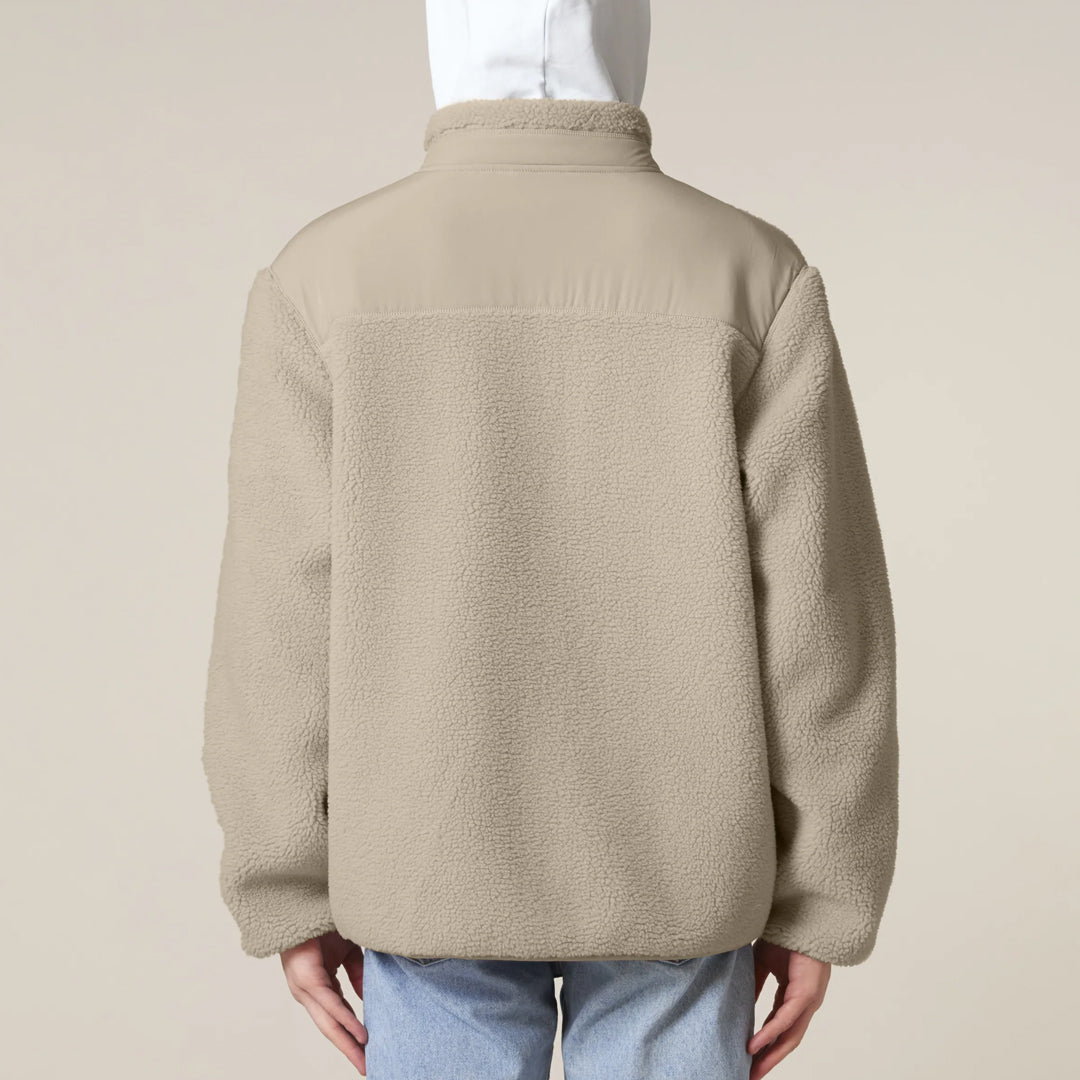 VESTE SHERPA UNISEXE CRÈME NoCase.