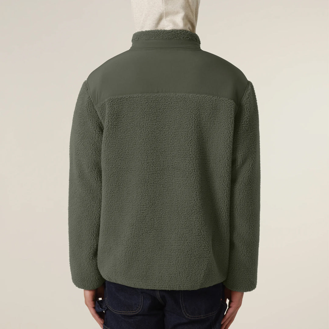 VESTE SHERPA UNISEXE KHAKI NoCase.