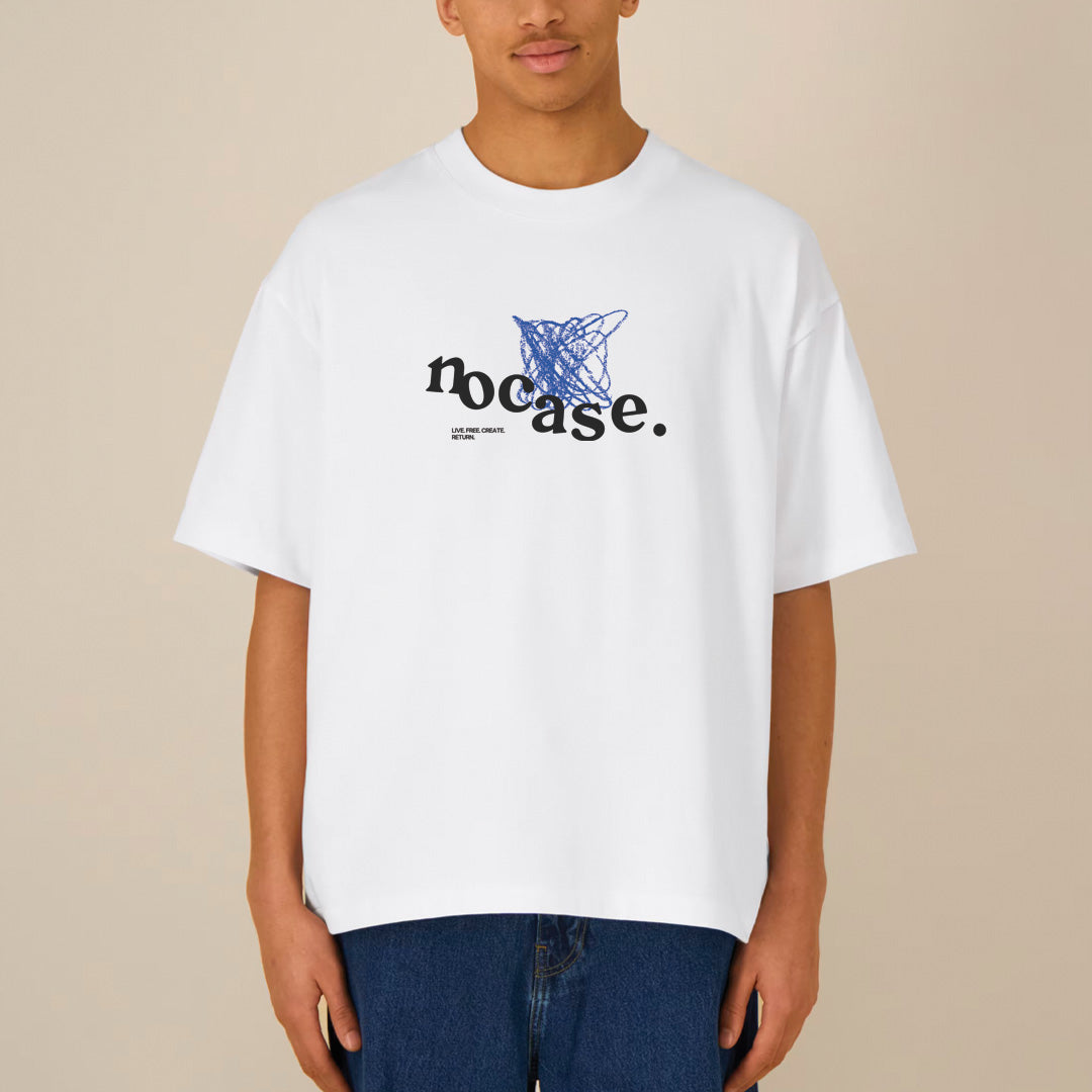 T-SHIRTS BLANC BOXY nocase.