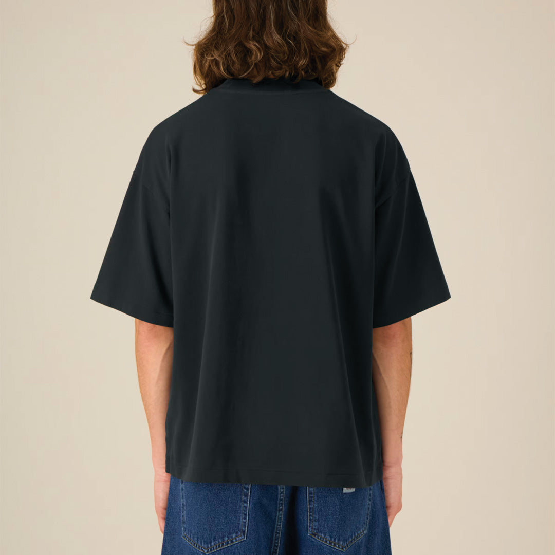 T-SHIRTS NOIR BOXY nocase.