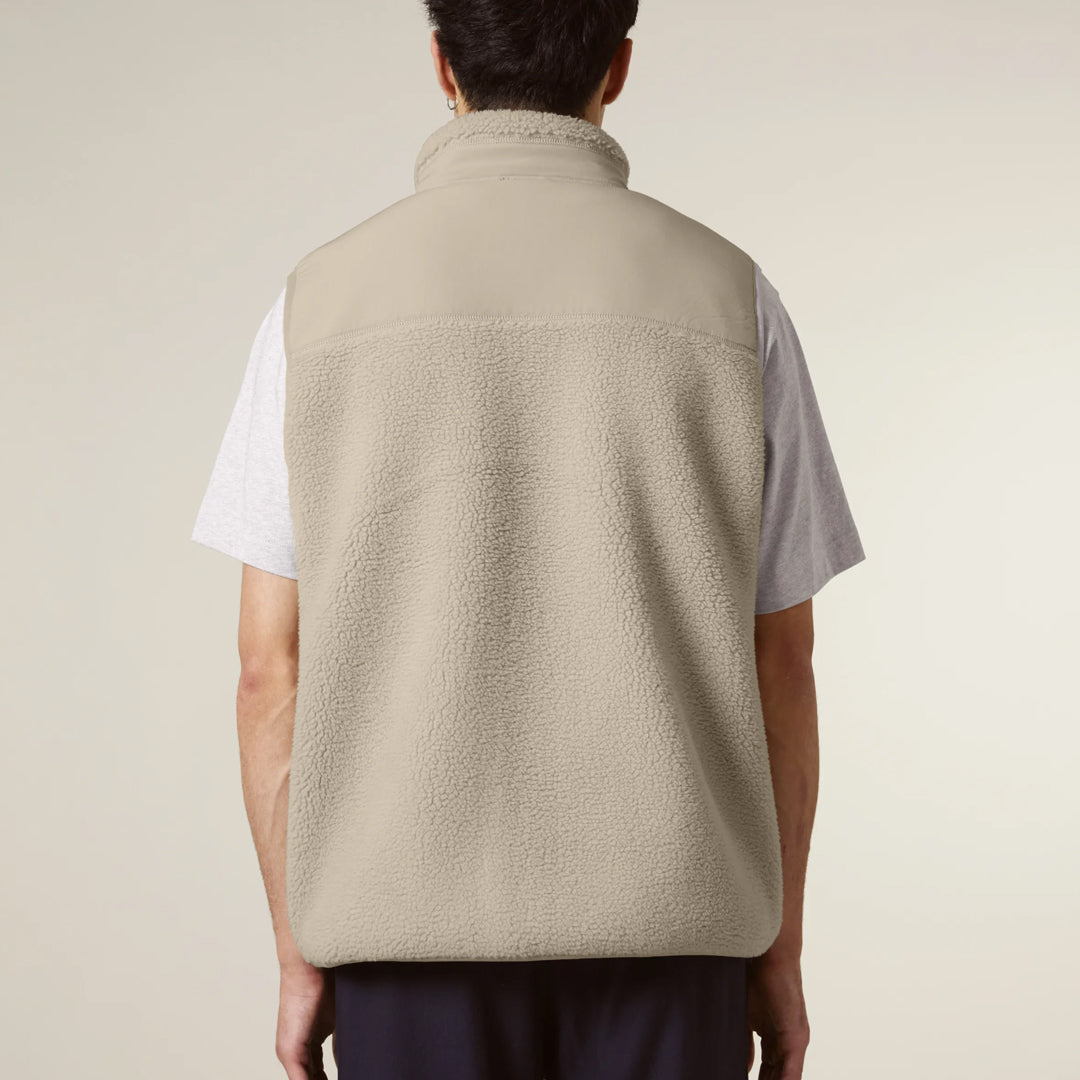 VESTE SHERPA SANS MANCHES UNISEXE CRÈME NoCase. (Copie)