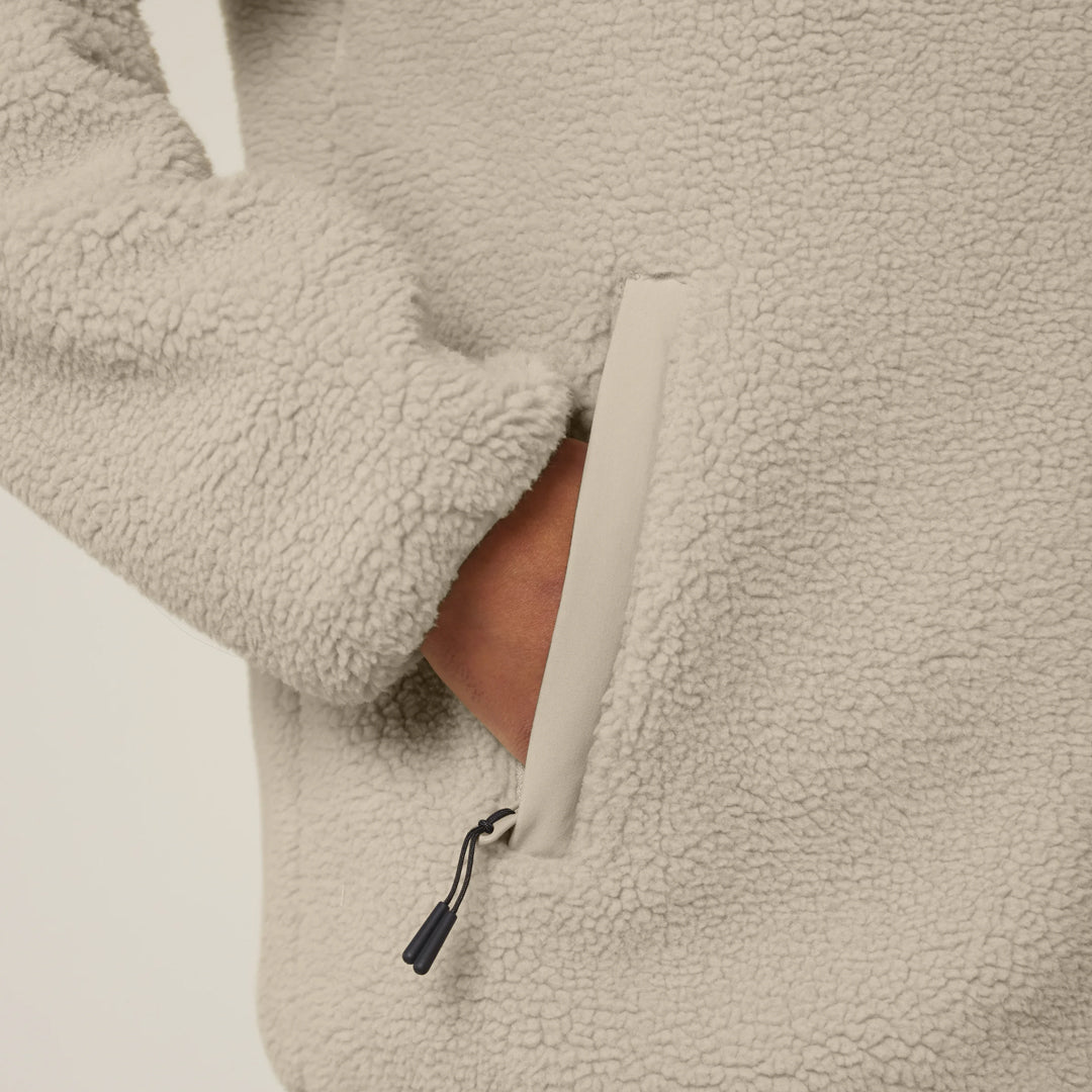 VESTE SHERPA UNISEXE CRÈME NoCase.
