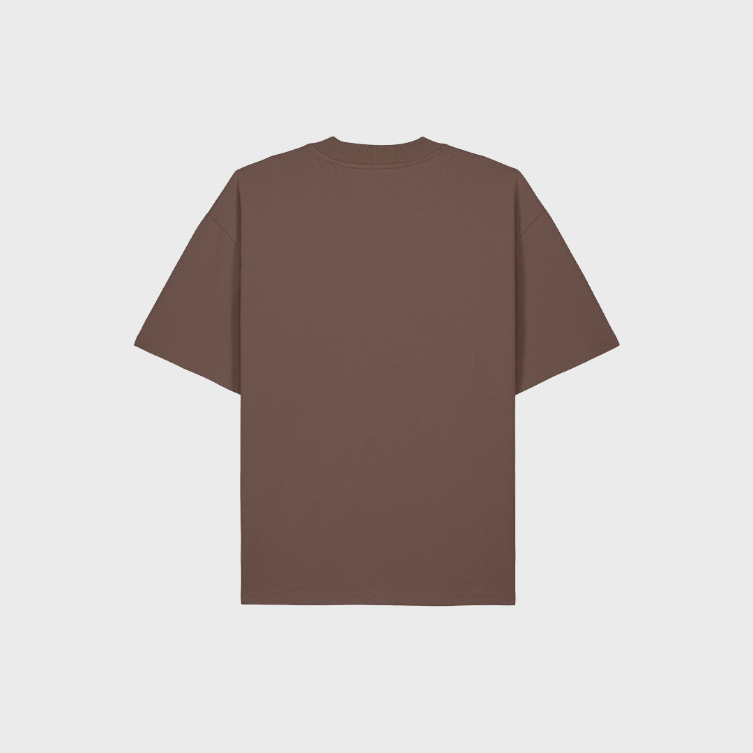 T-SHIRTS MARRON OVERSIZED nocase.