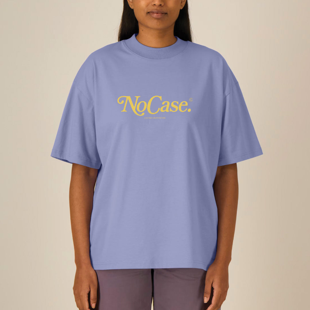 T-SHIRTS VIOLET OVERSIZED nocase.